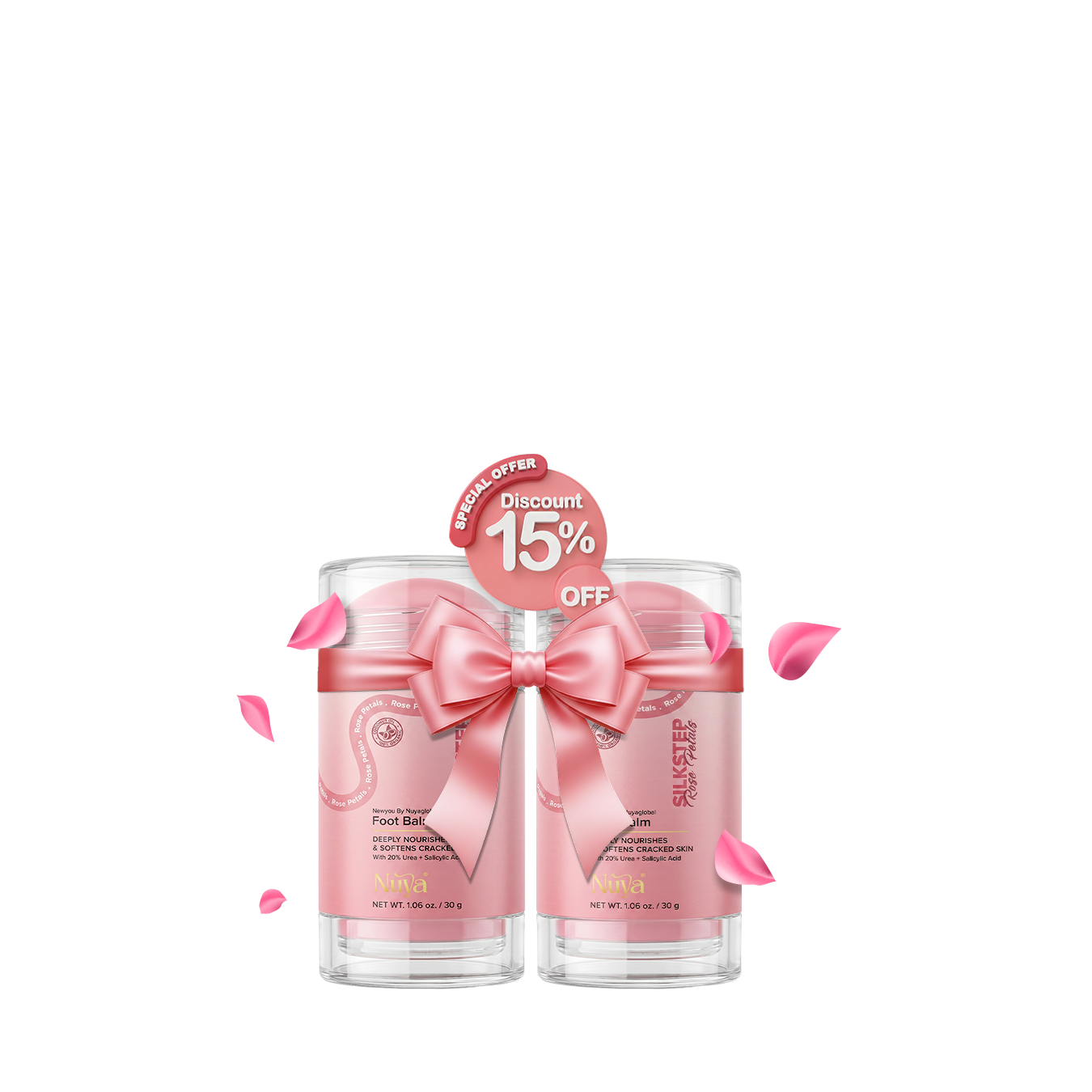 Silky Steps Bundle 2x Transparent