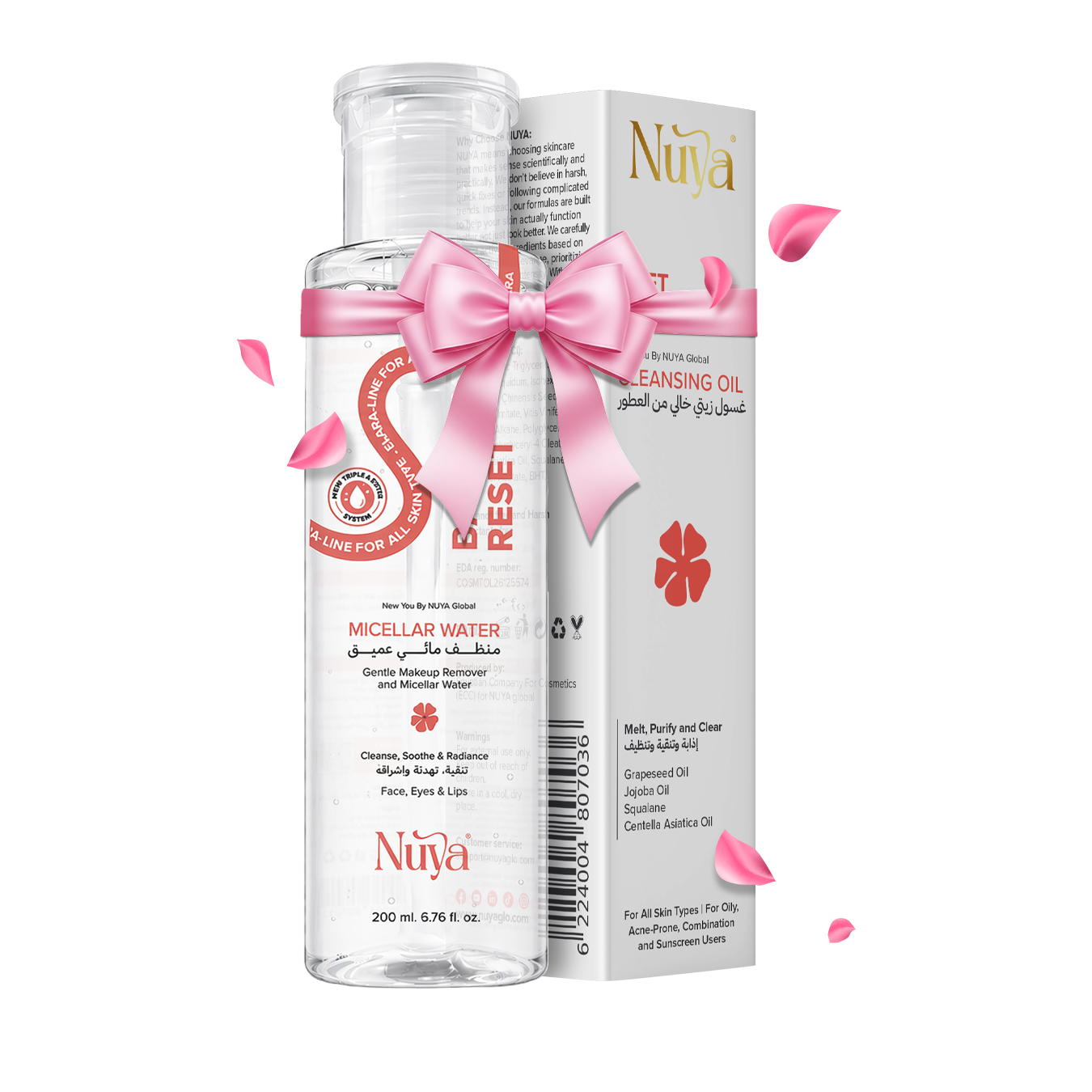 Elara Bundle: Micellar Water + Cleansing Oil