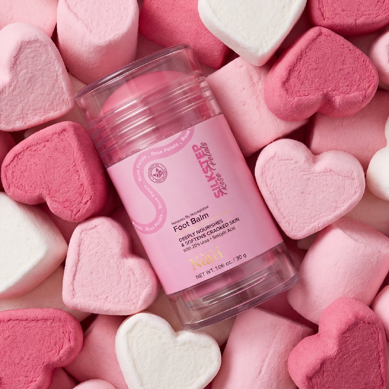 Silk Step - Foot Balm - Tinted Pink Shade