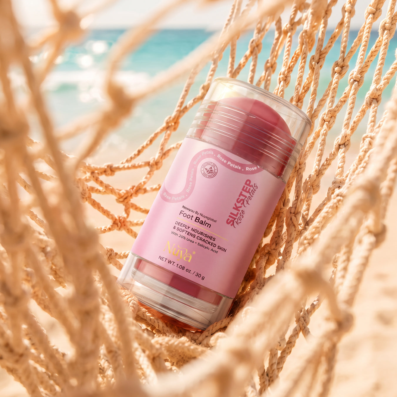 Silk Step - Foot Balm - Tinted Pink Shade