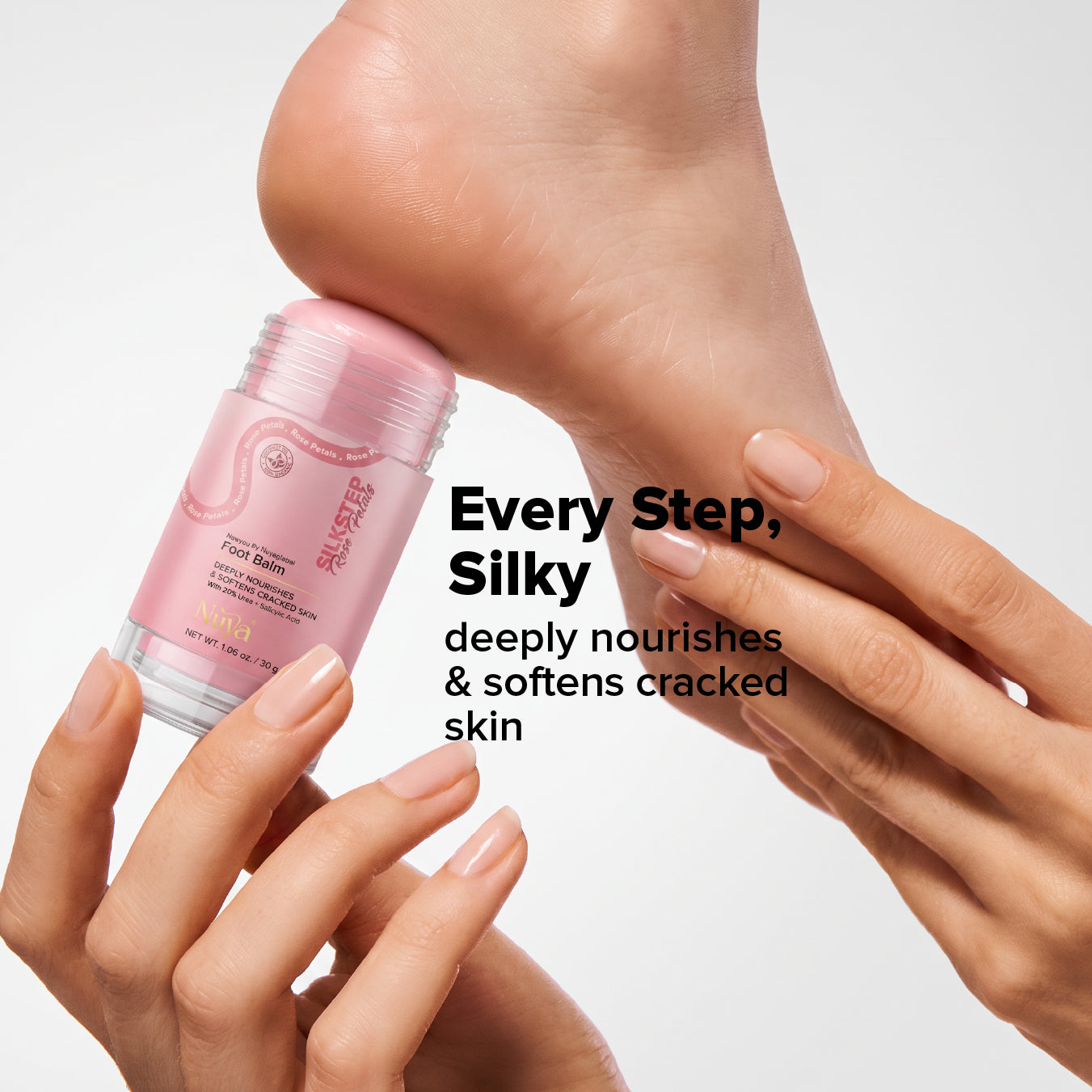 Silk Step - Foot Balm - Transparent Shade