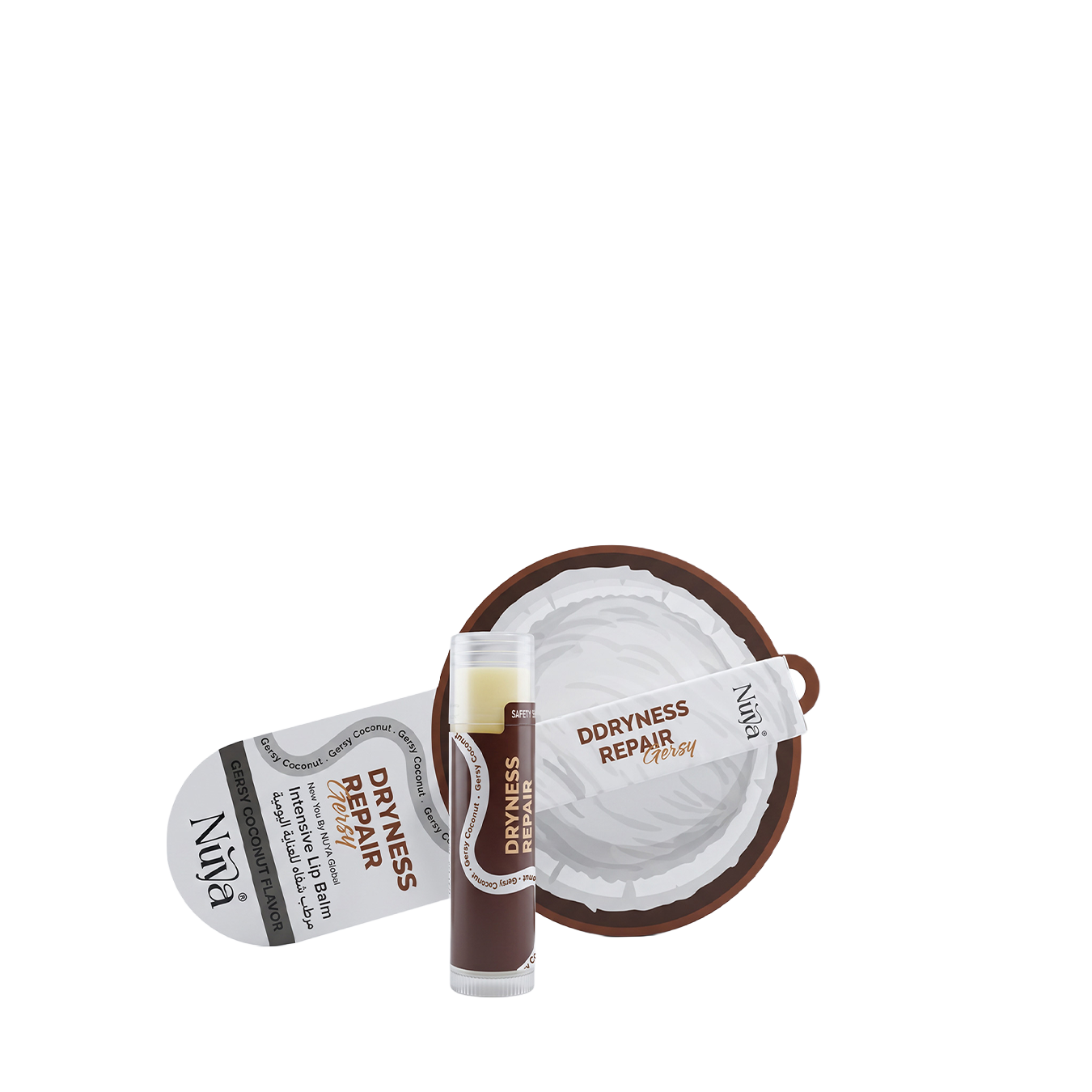 Dryness Repair Lip Balm - Gersy Coconut