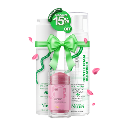 Oily Skin Bundle + Foot Balm Pink Tinted